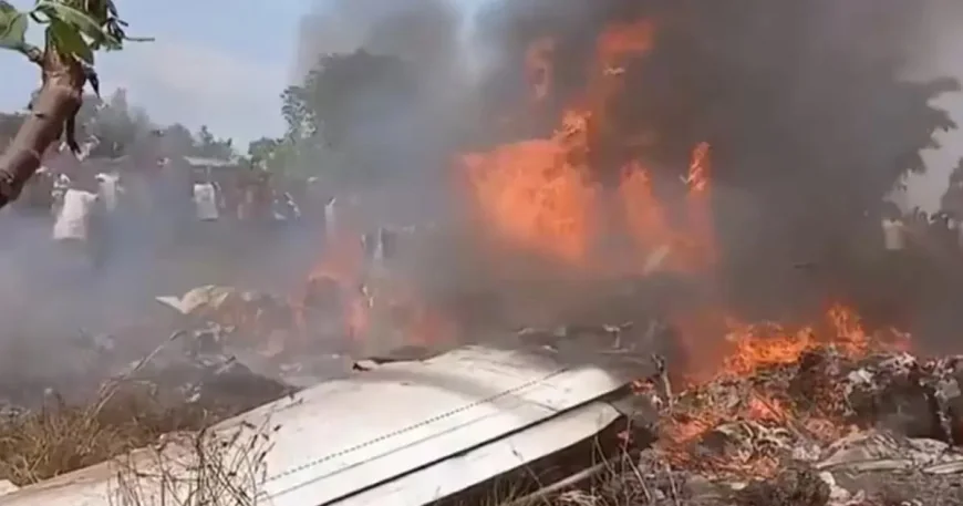 কঙ্গোতে বিমান বিধ্বস্ত, সেনাবাহিনীর জেনারেলসহ নিহত ১৪