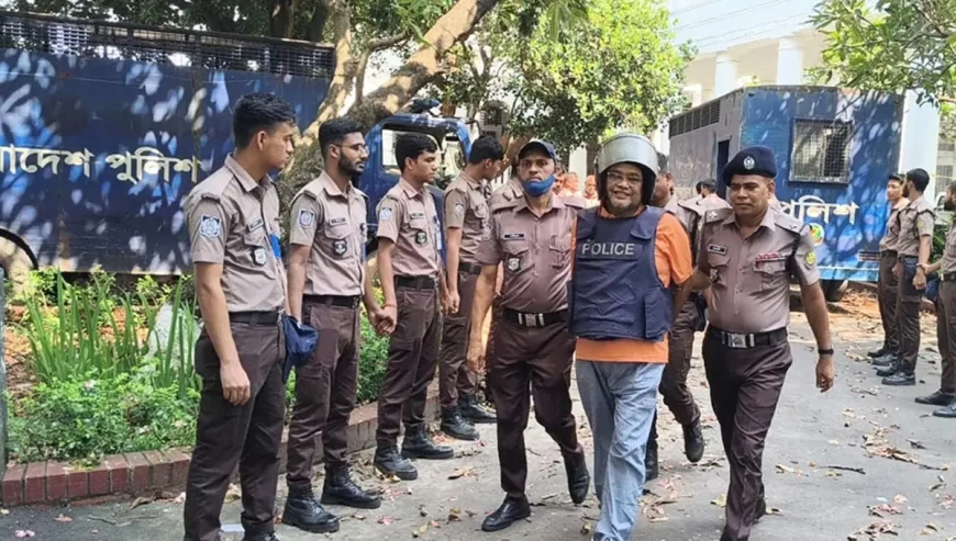 একরামুল হক হত্যা: বদিসহ চার আসামিকে ট্রাইব্যুনালে হাজির