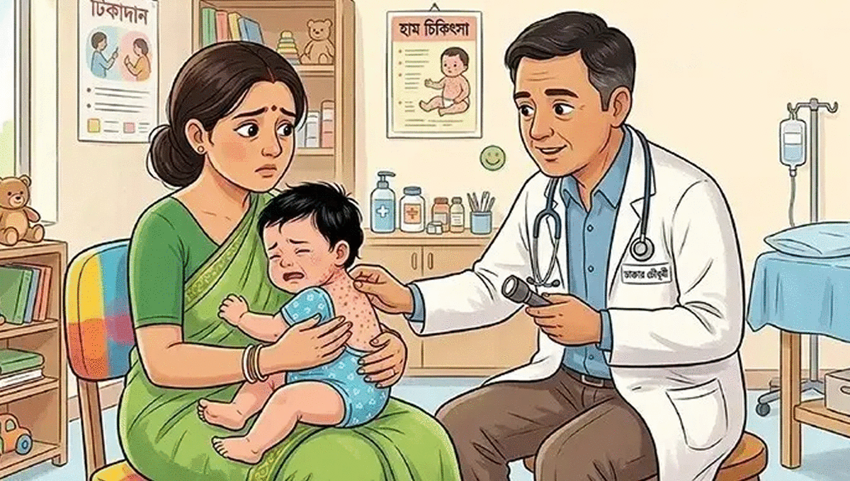 হাম ও হামের উপসর্গ নিয়ে আরও পাঁচজনের মৃত্যু