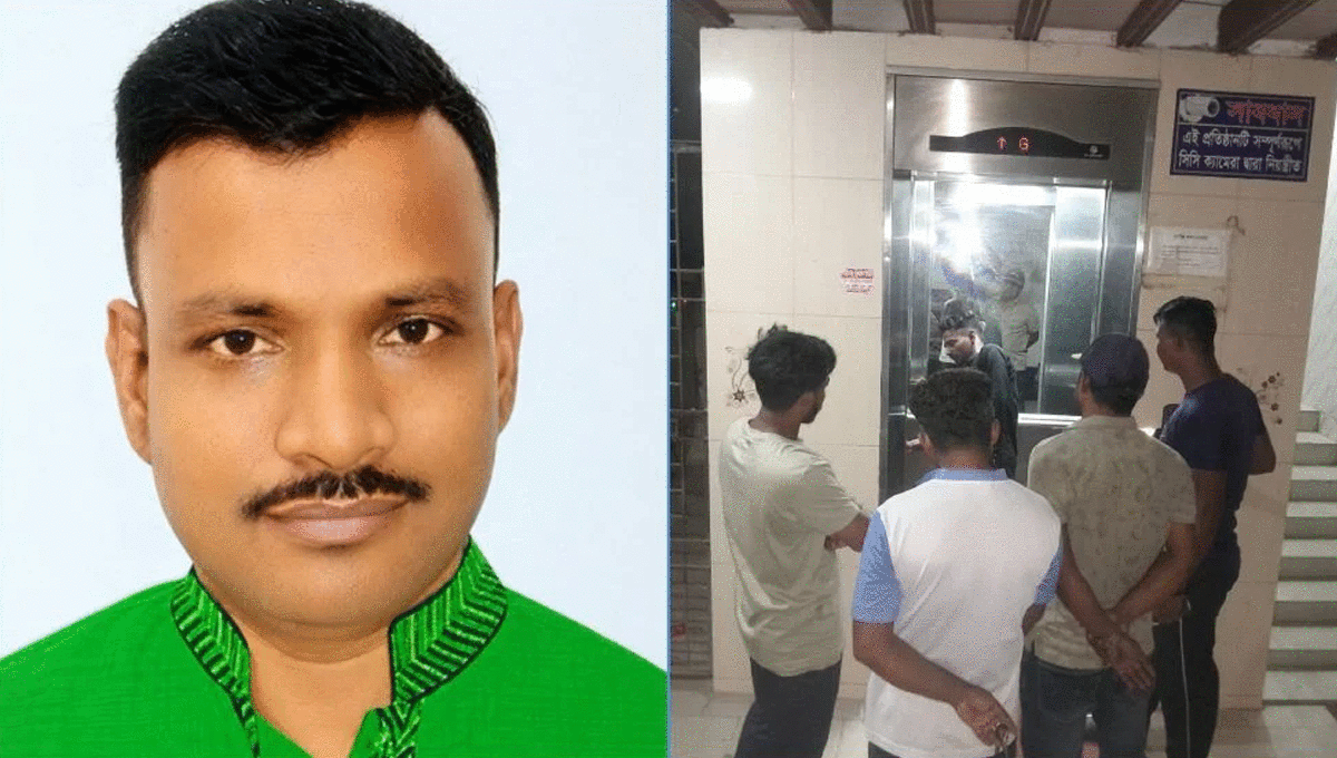 কুমিল্লায় লিফটের নিচে রংমিস্ত্রির লাশ, সিসিটিভি বন্ধ