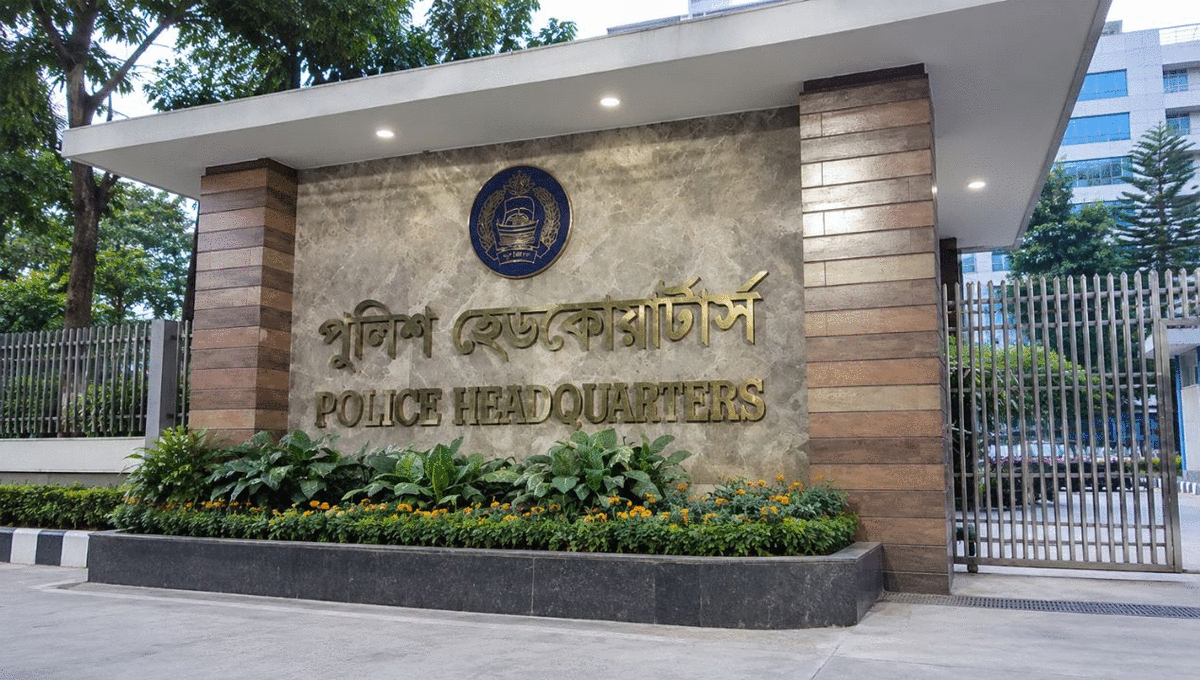 আইনশৃঙ্খলা নিয়ন্ত্রণে যেকোনো ধরনের অভিযানের জন্য প্রস্তুত পুলিশ