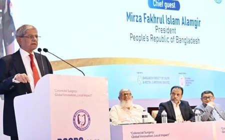 দেশে বিশ্বমানের চিকিৎসাসেবা ও রোগীবান্ধব পরিবেশ নিশ্চিতের আহ্বান রাষ্ট্রপতির