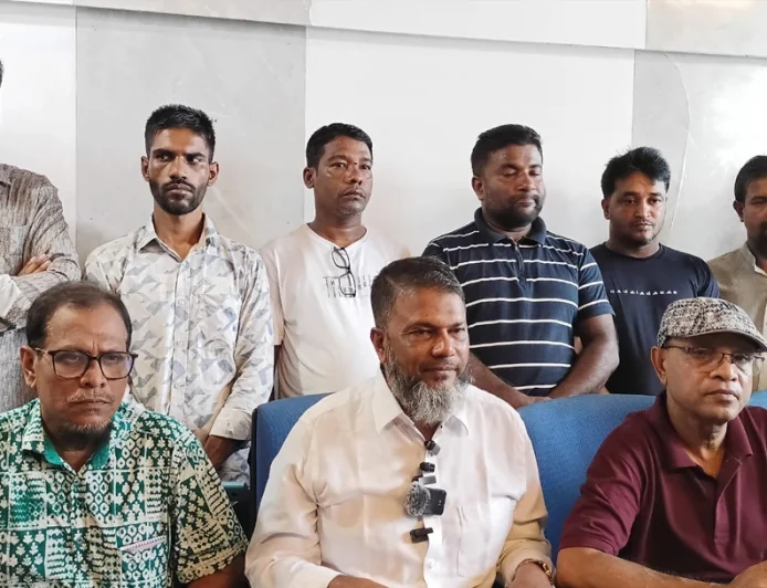 নেছারাবাদে মিথ্যা ও অপপ্রচারের বিরুদ্ধে সংবাদ সম্মেলন