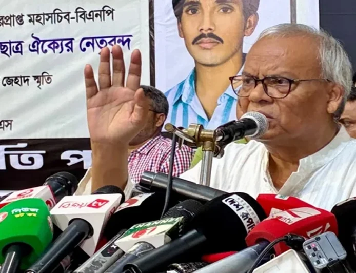 গণতন্ত্র পুনরুদ্ধারে শহীদ নাজির উদ্দিন জেহাদের আত্মত্যাগ জাতির প্রেরণা : রুহুল কবির রিজভী