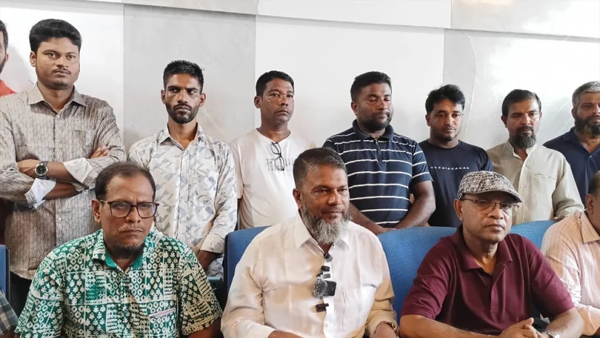 নেছারাবাদে মিথ্যা ও অপপ্রচারের বিরুদ্ধে সংবাদ সম্মেলন